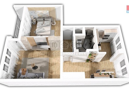 Prodaný byt 2+1 56 m²