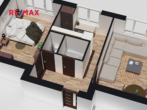 Prodaný byt 2+1 53 m²
