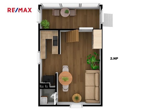 Prodaná chata 42 m², pozemek 689 m²
