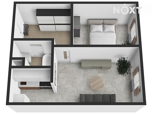 Prodaný byt 2+kk 40 m²