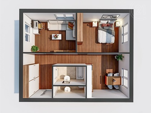 Prodaný byt 2+1 59 m²