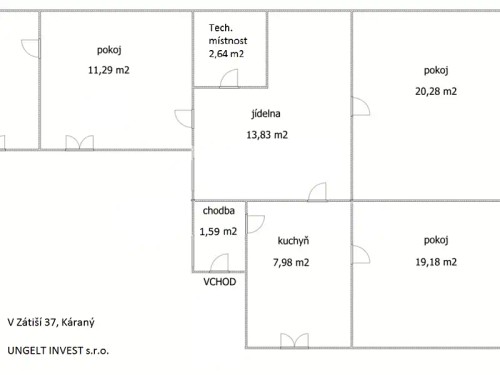 Prodaný dům 85 m², pozemek 391 m²