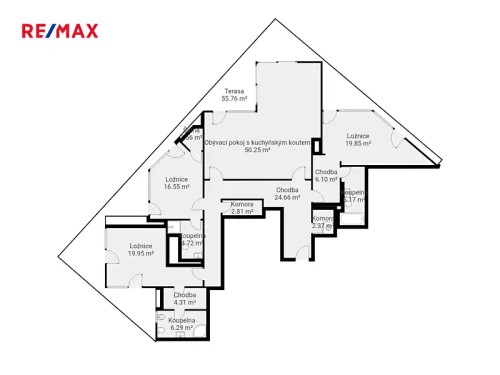 Prodej bytu 4+kk 166 m²