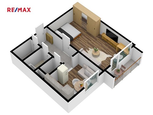 Prodaný byt 1+1 41 m²