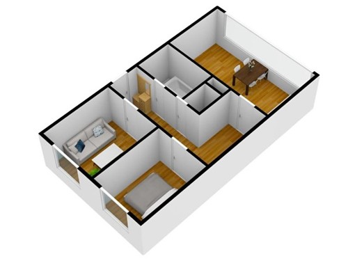 Prodaný byt 2+1 56 m²
