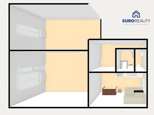 Prodaný byt 2+1 59 m²