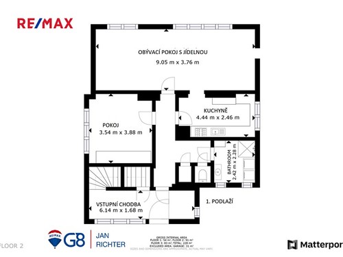 Prodaný dům 268 m², pozemek 1035 m²
