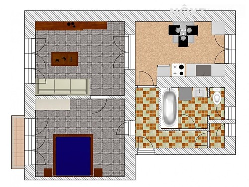 Prodaný byt 2+1 54 m²
