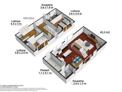 Prodej domu 130 m², pozemek 288 m²