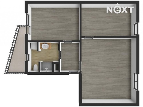 Prodaný byt 3+kk 68 m²