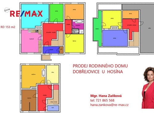 Prodaný dům 150 m², pozemek 1391 m²