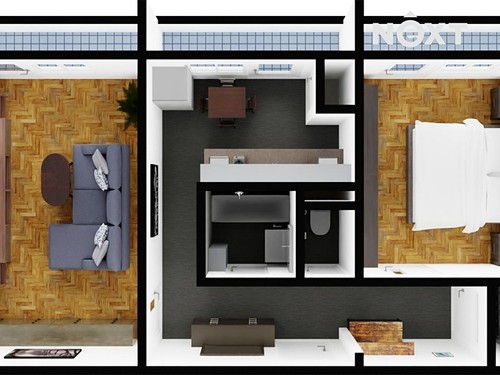 Prodaný byt 2+1 64 m²