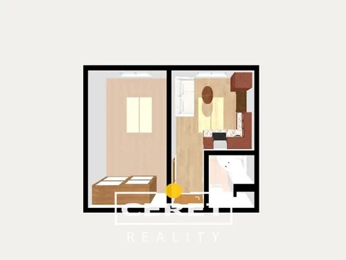 Prodaný  byt 1+1 40 m²