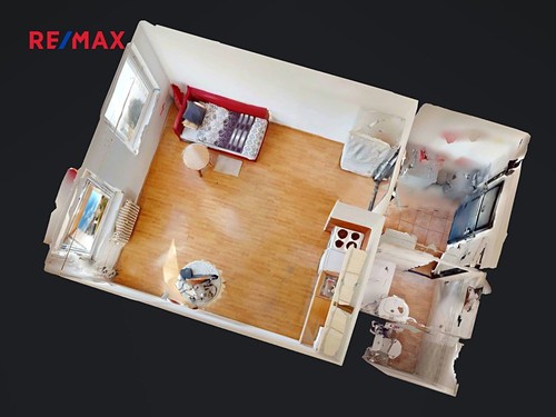 Prodaný byt 1+kk 31 m²
