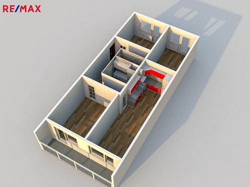 Prodaný byt 4+kk 77 m²