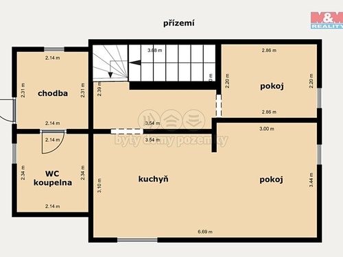 Prodaný dům 95 m², pozemek 543 m²