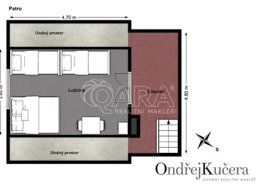 Prodaná chata 70 m², pozemek 578 m²