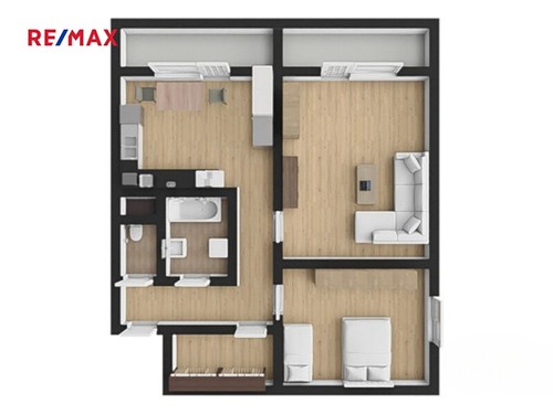 Prodaný byt 2+1 56 m²