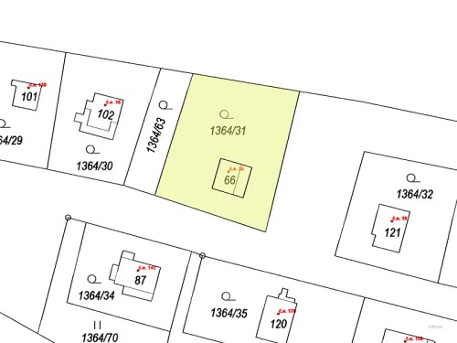 Prodaná chata 45 m², pozemek 543 m²