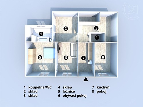 Prodaný dům 54 m², pozemek 220 m²