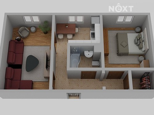 Prodaný byt 2+1 60 m²