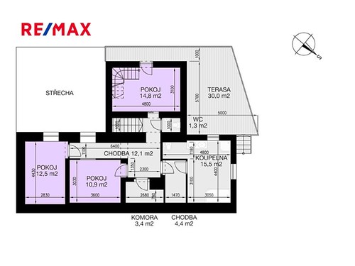 Prodaná chalupa 158 m², pozemek 349 m²