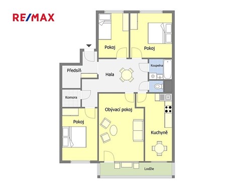 Prodaný byt 4+1 84 m²