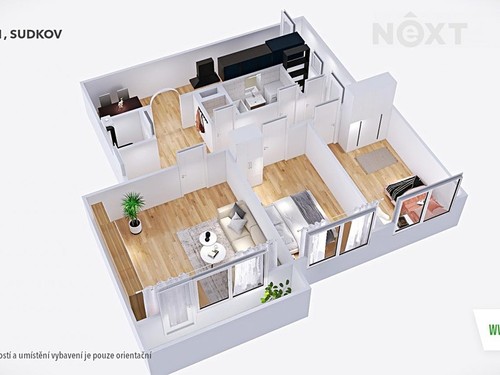 Prodaný byt 3+1 75 m²