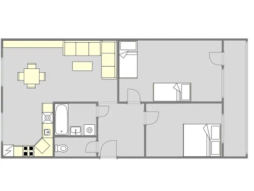 Prodaný byt 3+kk 68 m²