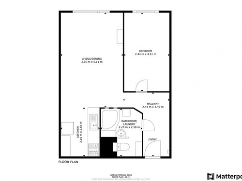 Prodaný byt 2+kk 46 m²