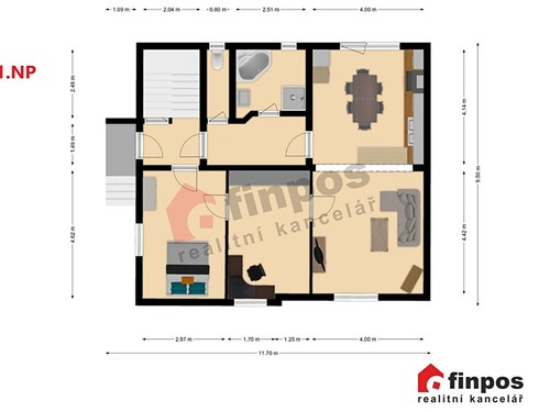 Prodaný dům 170 m², pozemek 617 m²