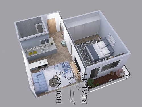 Prodaný byt 1+1 36 m²