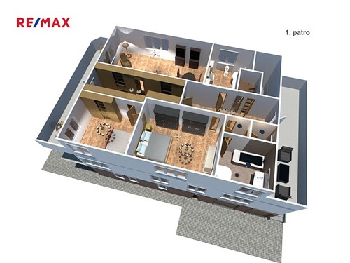 Prodaný dům 500 m², pozemek 1728 m²