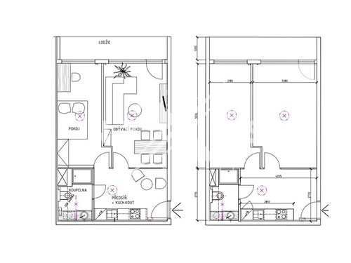 Prodaný byt 2+1 47 m²