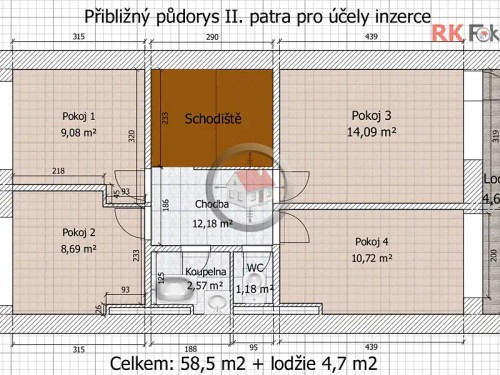 Prodej domu 174 m², pozemek 598 m²