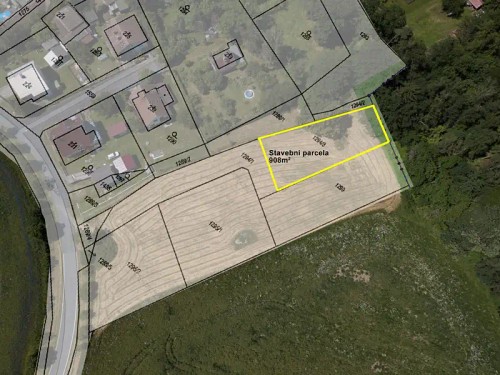 Prodej stavebního pozemku 908 m²