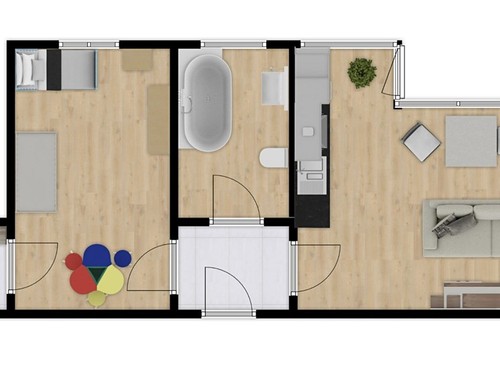 Prodaný byt 2+kk 52 m²