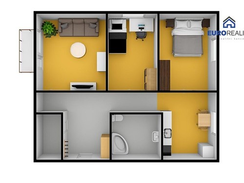 Prodaný byt 3+1 64 m²