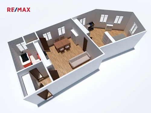 Prodaný byt 2+kk 69 m²