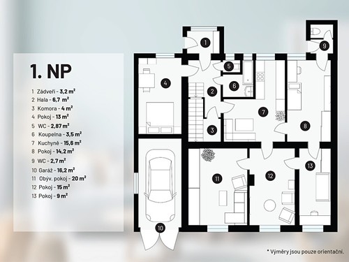Prodaný dům 240 m², pozemek 478 m²