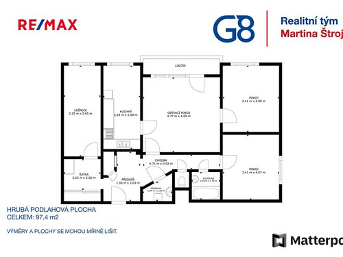 Prodaný byt 4+1 97 m²