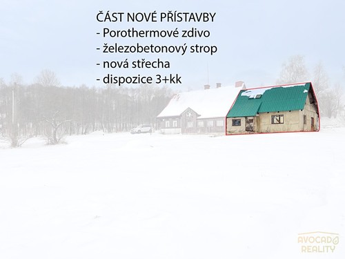 Prodaný dům 200 m², pozemek 2389 m²