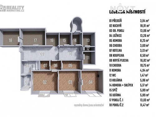 Prodaný dům 150 m², pozemek 350 m²