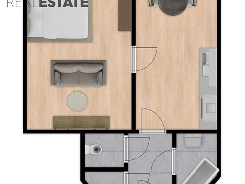 Prodaný byt 1+1 46 m²