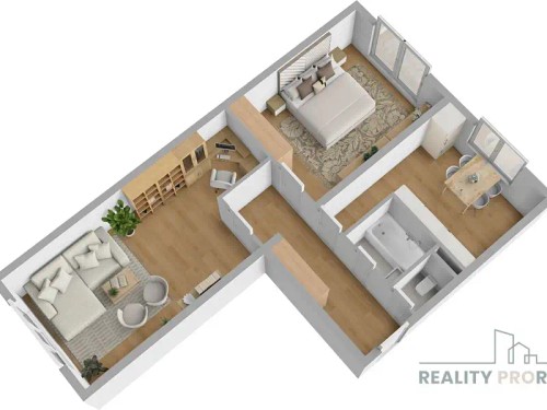 Prodaný byt 2+1 55 m²