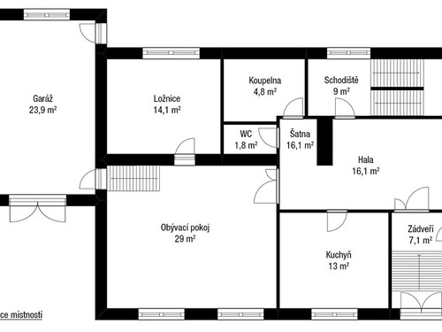 Prodaný dům 298 m², pozemek 540 m²