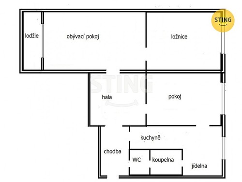 Prodaný byt 3+1 77 m²