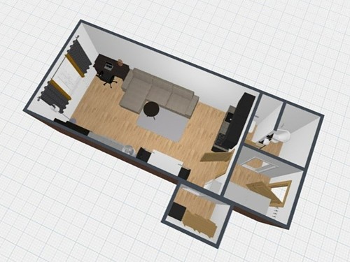 Prodaný byt 1+kk 29 m²