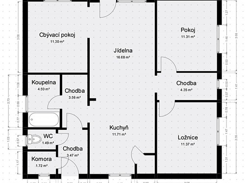 Prodaný dům 82 m², pozemek 776 m²