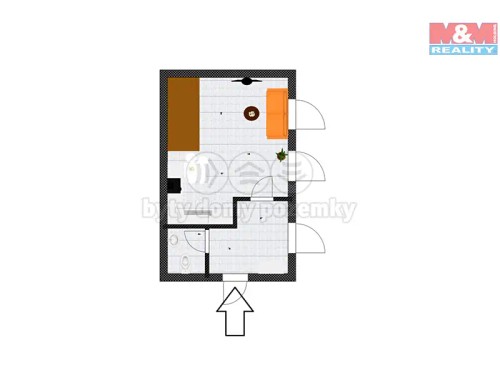 Prodaný  byt 3+kk 55 m²